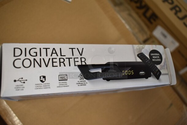 5 BRAND NEW IN BOX! Coby CSTB-600 Digital TV Converter. 5 Times Your Bid!  - Image 4 of 4