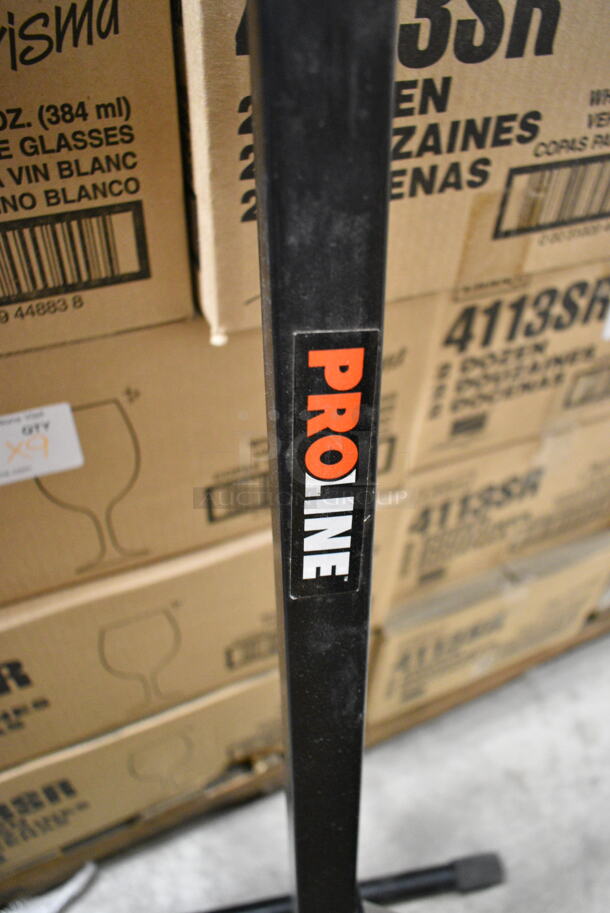 Proline Black Metal Stand. - Image 5 of 6
