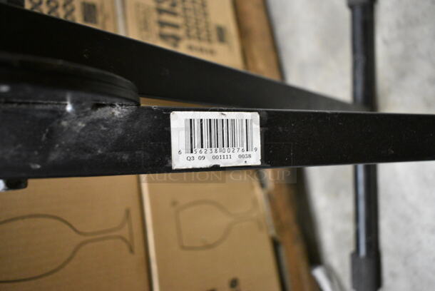 Proline Black Metal Stand. - Image 6 of 6