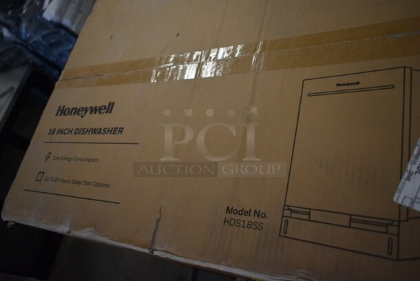 BRAND NEW IN BOX! Honeywell HDS18SS 18 Inch Dishwasher with 8 Place settings 6 Washing Programs - Image 5 of 5