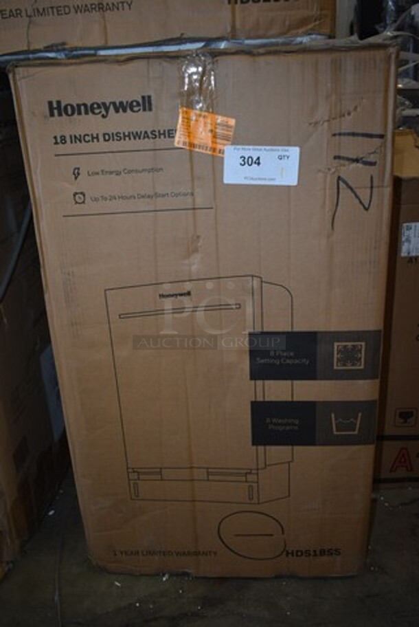 BRAND NEW IN BOX! Honeywell HDS18SS 18 Inch Dishwasher with 8 Place settings 6 Washing Programs - Image 2 of 4