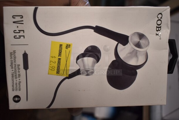 4 BRAND NEW IN BOX! Items Including 2 Coby Earbuds, Coby CV-55 Headphones, Coby Intense Wireless Earbuds. 4 Times Your Bid! - Image 5 of 8