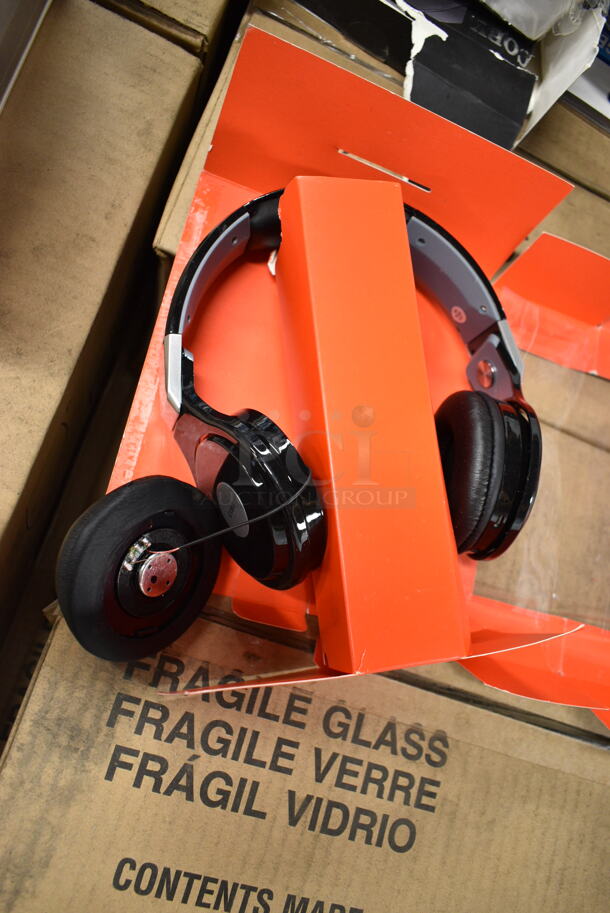 3 Various BRAND NEW Items Including Coby CVH-826-BLK Super Bass Headphones, Coby CHBT-605-BLK Bluetooth Headphones, Coby CHBT-600-BLK Headphones. 3 Times Your Bid!  - Image 6 of 7