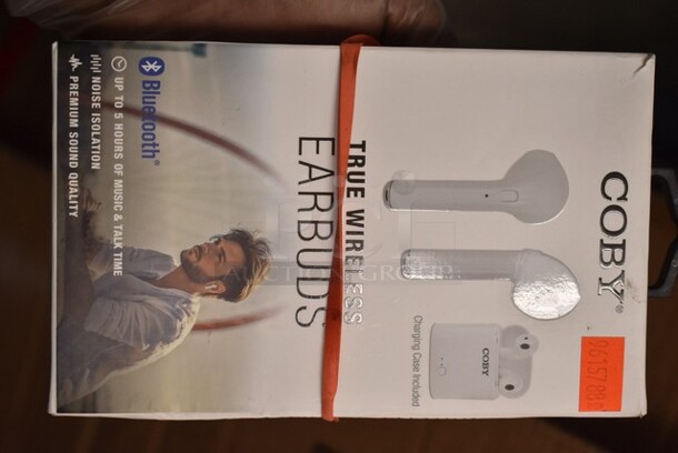 5 BRAND NEW IN BOX! Items Including Coby Stereo Earbuds, Coby Red Earbuds, Coby White Earbuds, Starks Earbuds. 5 Times Your Bid! - Image 4 of 9