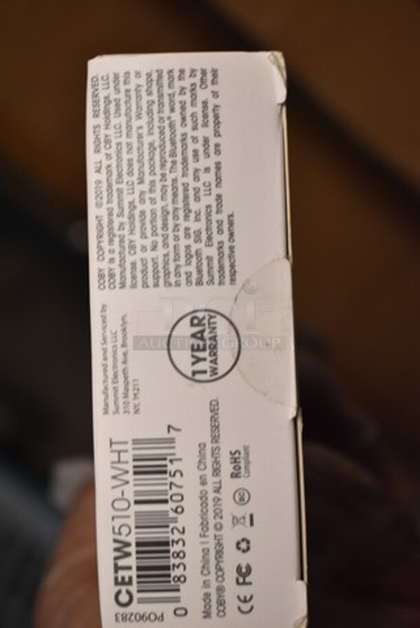 5 BRAND NEW IN BOX! Items Including Coby Stereo Earbuds, Coby Red Earbuds, Coby White Earbuds, Starks Earbuds. 5 Times Your Bid! - Image 6 of 9