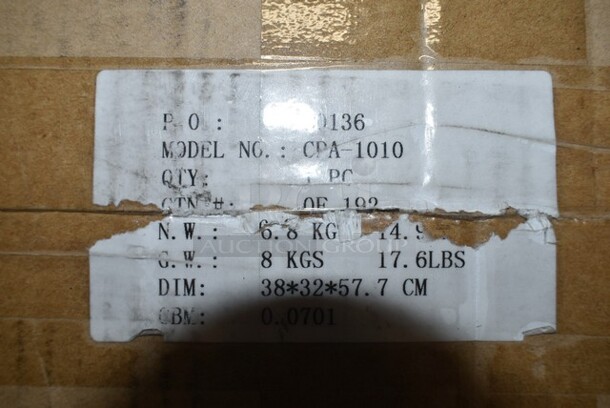 2 BRAND NEW SCRATCH AND DENT! Coby X Pro 10" Subwoofer Tailgate Speaker. 2 Times Your Bid!  - Image 3 of 5
