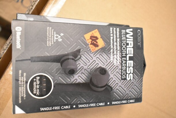 4 BRAND NEW IN BOX! Items Including Flow X Earbuds, 2 Coby Wireless Bluetooth Earbuds. 4 Times Your Bid! - Image 6 of 8