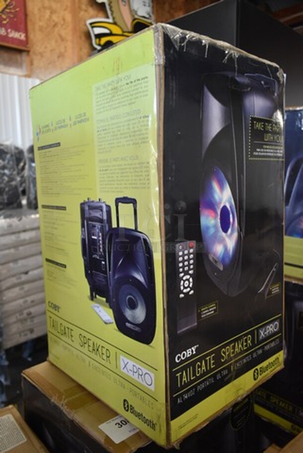 BRAND NEW SCRATCH AND DENT! Coby X Pro 10" Subwoofer Tailgate Speaker. - Image 3 of 5