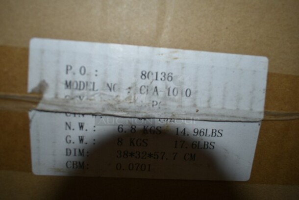 BRAND NEW SCRATCH AND DENT! Coby X Pro 10" Subwoofer Tailgate Speaker. - Image 4 of 5