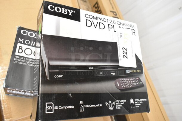 3 BRAND NEW IN BOX! Items Including Coby HDMI High Speed Cable, Coby DVD Player, Coby Mono Boom Box. 3 Times Your Bid! - Image 4 of 7