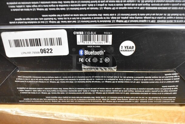 2 BRAND NEW IN BOX! Coby Bluetooth Clock Radio. 2 Times Your Bid! - Image 3 of 3