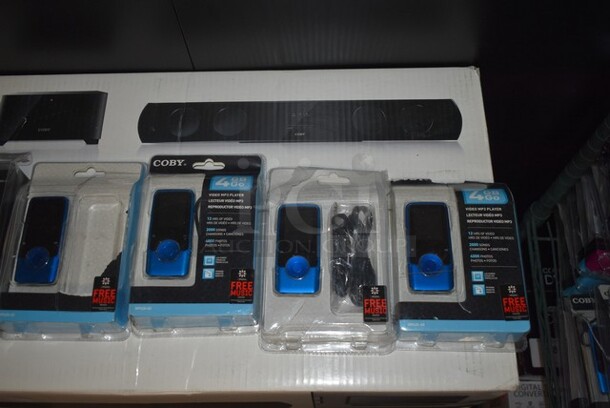 20 BRAND NEW! Various Coby Video MP3 Players Including 4GB. 20 Times Your Bid!  - Image 3 of 3