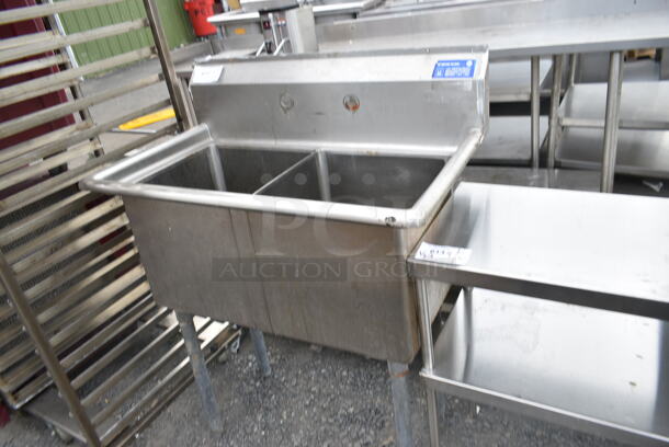 Stainless Steel 2 Bay Sink.  - Image 4 of 4