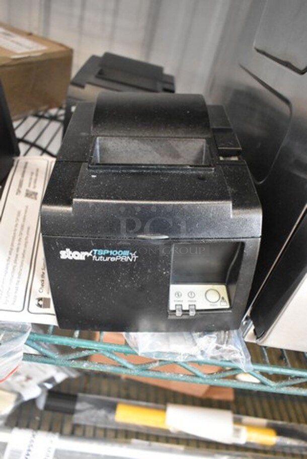 3 BRAND NEW SCRATCH AND DENT! Receipt Printers Including Star TSP100, Star TSP100III and Star TSP100IIIU. 3 Times Your Bid!  - Image 5 of 8
