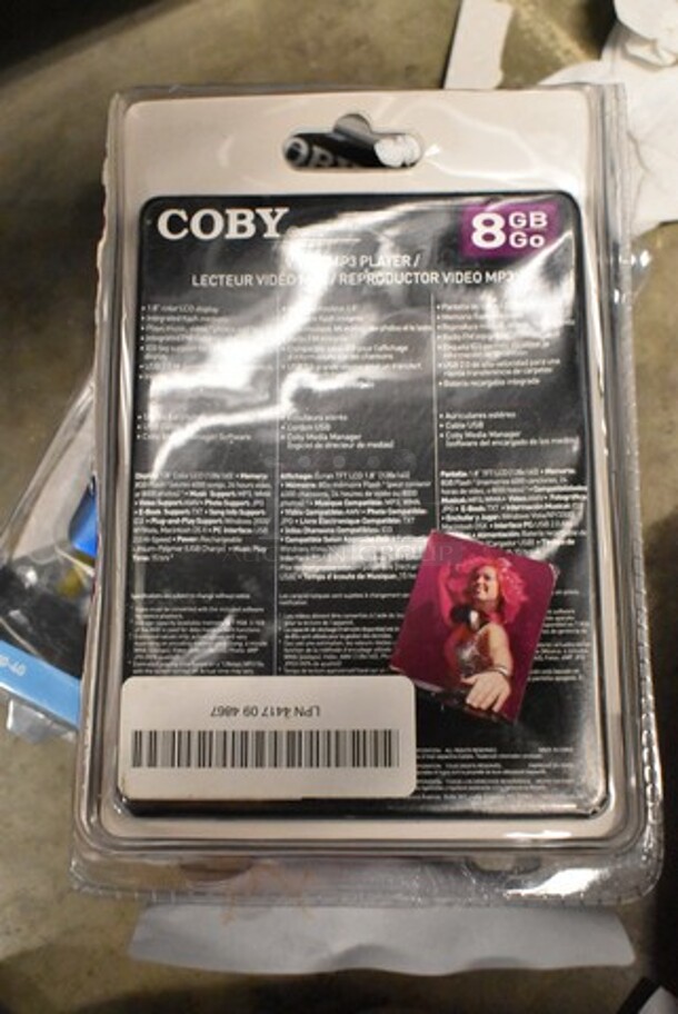 4 BRAND NEW IN BOX! Coby 8 GB Video MP3 Player. 4 Times Your Bid! - Image 2 of 3