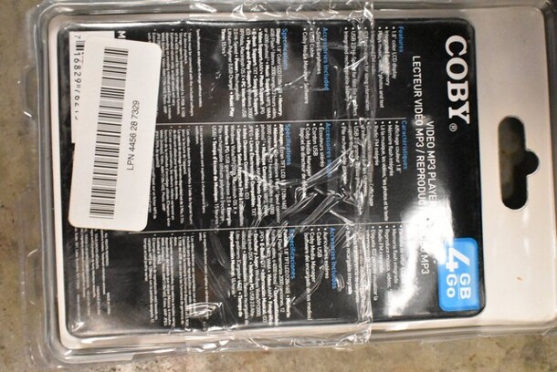 4 BRAND NEW IN BOX! Coby 4 GB Video MP3 Player. 4 Times Your Bid! - Image 2 of 3