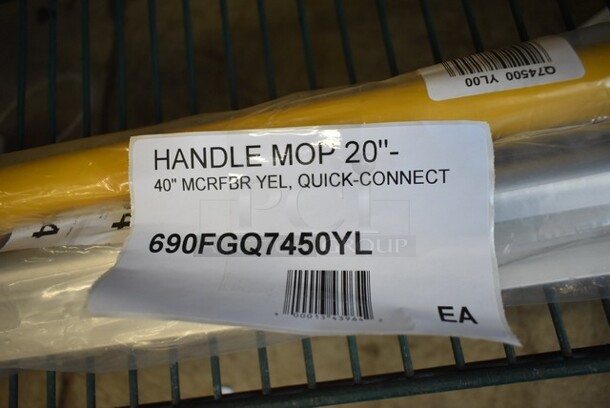 5 BRAND NEW SCRATCH AND DENT! Items Including 3852484 Grindmaster Cecilware 2484 Non-Contact Handle for Refrigerated Beverage Dispensers, 724K0190 Eliason Corporation K0190 Easy Swing Zinc Upper Cafe Hinge, 712CK6544A San Jamar CK6544A 44" x 2" Aluminum Wall Mounted Ticket Holder, 690FGQ7450YL Rubbermaid HYGEN FGQ74500YL00 Quick-Connect Telescopic Pole - 40", Master Caster Giant Foot Brown Rubber Door Stop 00964. 5 Times Your Bid! - Image 7 of 8