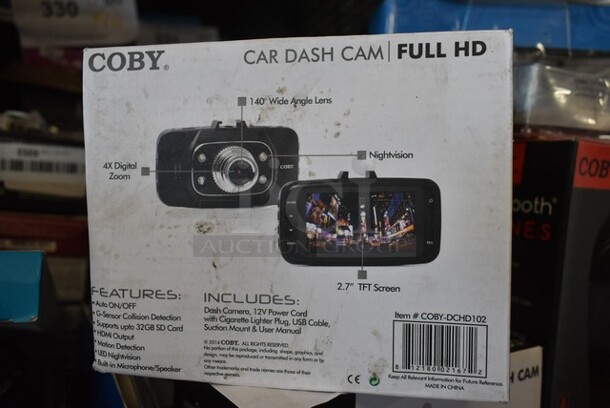 2 BRAND NEW! Coby DCHD101/DCHD102 Full HD Car Dash Cam. 2 Times Your Bid!  - Image 4 of 6