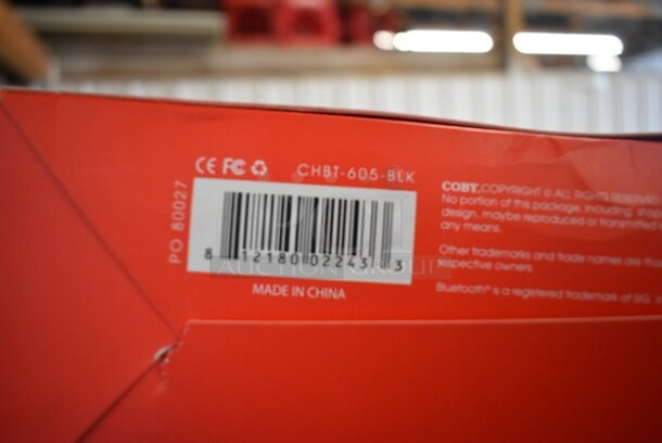 3 BRAND NEW! Coby Headphones. 3 Times Your Bid!  - Image 4 of 8