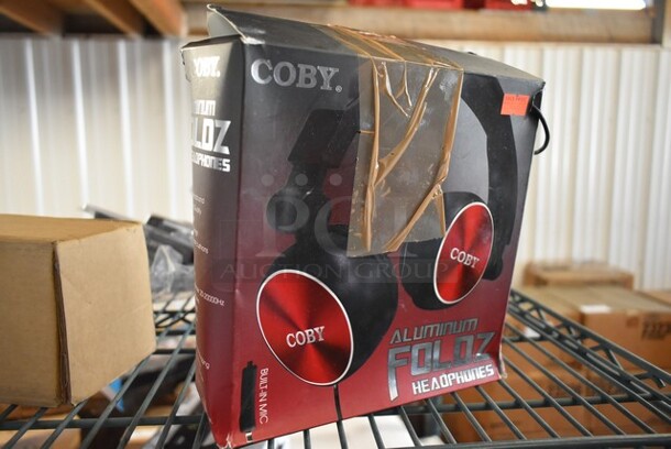 3 BRAND NEW! Coby Headphones. 3 Times Your Bid!  - Image 6 of 8