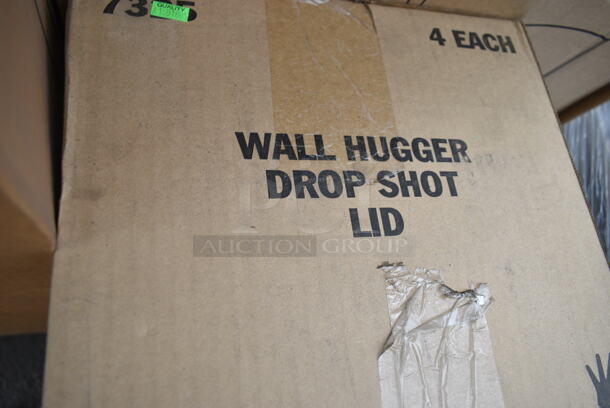 PALLET LOT of 8 BRAND NEW! Boxes of Various Items Including Swingline Receptacle, Wall Hugger Receptacle, Wall Hugger Drop Shot Lid, Tan Poly Trash Cans. 8 Times Your Bid! - Image 9 of 9