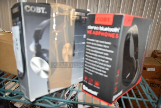 2 BRAND NEW! Coby Headphones. 2 Times Your Bid!  - Image 3 of 6