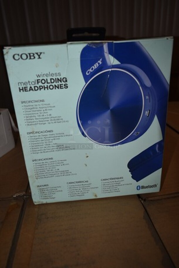 4 BRAND NEW! Various Coby Headphones. 4 Times Your Bid!  - Image 5 of 10