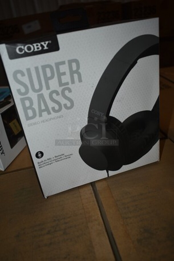 4 BRAND NEW! Various Coby Headphones. 4 Times Your Bid!  - Image 10 of 10