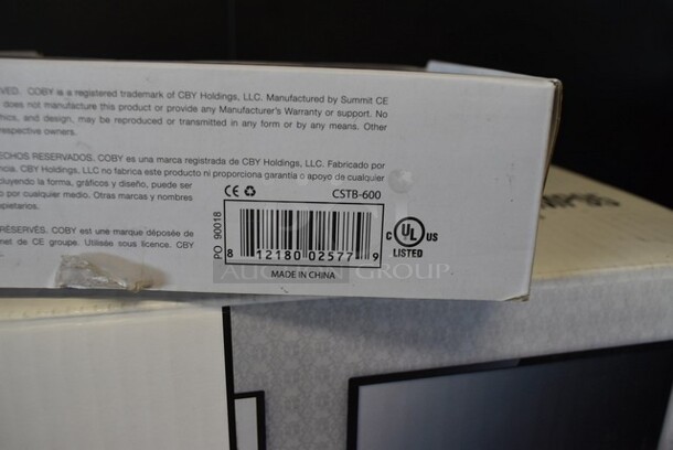 6 BRAND NEW! Coby CSTB-600 Digital TV Converter. 6 Times Your Bid!  - Image 4 of 4