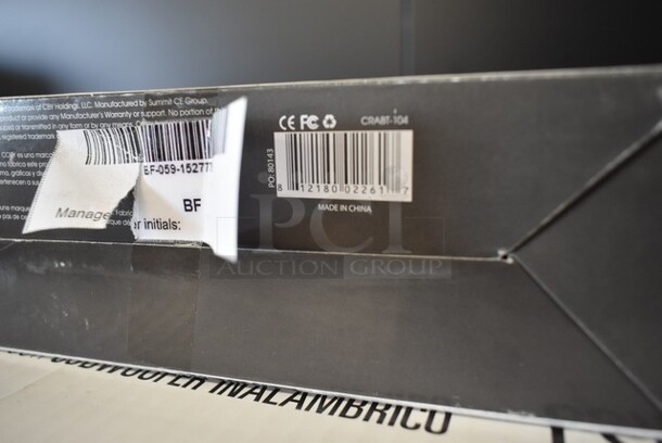 3 BRAND NEW! Coby CRABT-104 Bluetooth Alarm Clock. 3 Times Your Bid!  - Image 6 of 6