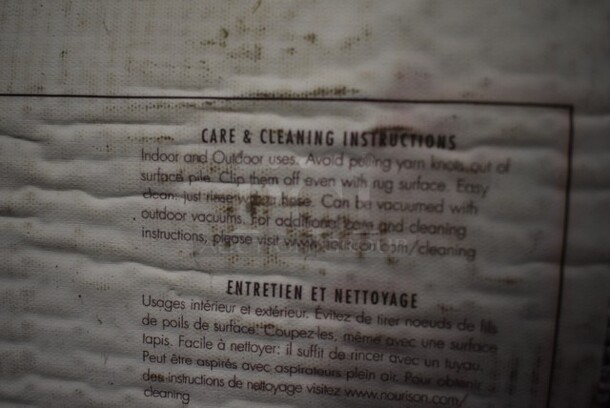 7'x10' ALH17 BATBL Aloha Collection Rug.  - Image 5 of 5