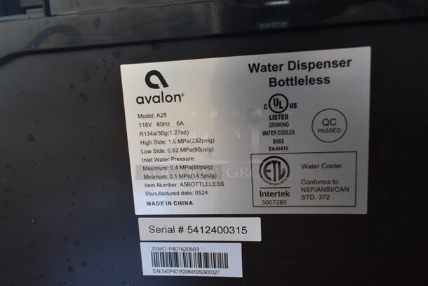 LIKE NEW! Avalon A25 Self Cleaning Bottleless Water Cooler Dispenser. Tested and Working! - Image 6 of 6