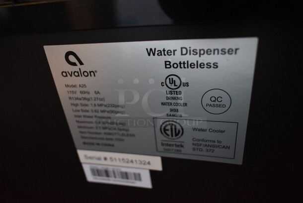 2 Avalon A25 Self Cleaning Bottleless Water Cooler Dispenser. 2 Times Your Bid!  Tested and Working! - Image 7 of 8
