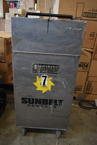 Sunbelt Abatement Techonologies PAS1200 HEPA-Aire Portable Air Scrubber. Tested and Working!