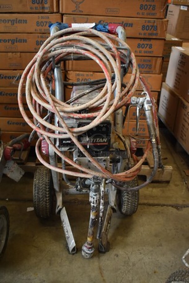 Titan 0516167 Airless Sprayer. 120 Volts, 1 Phase.  - Image 1 of 4