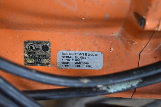 Rigid AM25600 Floor Style Air Mover w/ Handle. 120 Volts, 1 Phase. Tested and Working! - Image 4 of 4