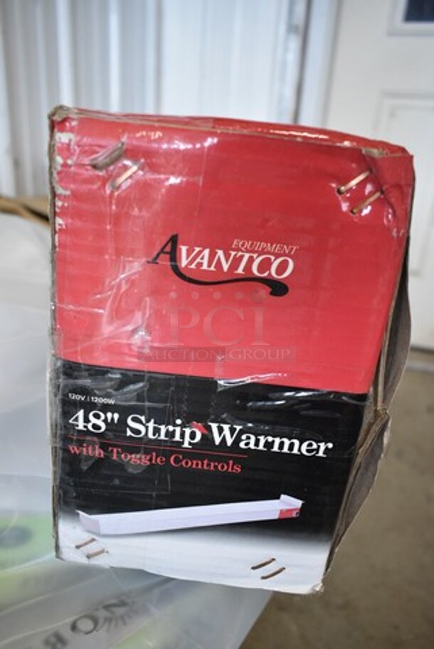 BRAND NEW! Avantco 177SW48T 48" High Wattage Strip Warmer with On/Off Toggle Controls. 120 Volts, 1 Phase.  - Image 3 of 5