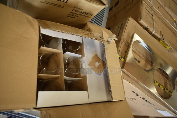 2 BRAND NEW! Items Including Box of 24 Stolzle F1729T Berlin Beer 13-1/4 oz and Ocean P02807 11.75 oz. Rocks / Double Old Fashioned Glass. 2 Times Your Bid!  - Image 4 of 6