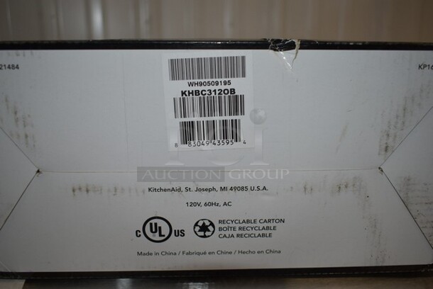 BRAND NEW SCRATCH AND DENT! KitchenAid KHBC312OB 300 Series 12" Two-Speed Immersion Blender - 1/2 HP. 120 Volts, 1 Phase. Tested and Working! - Image 4 of 4