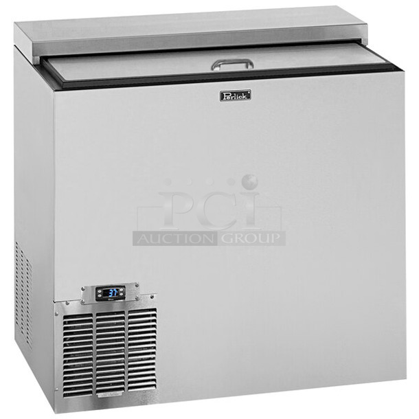 BRAND NEW SCRATCH AND DENT! 2023 Perlick FR36RT-3-SS 36" Stainless Steel Glass Froster / Plate Chiller. 115 Volts, 1 Phase. Tested and Working! - Image 1 of 7