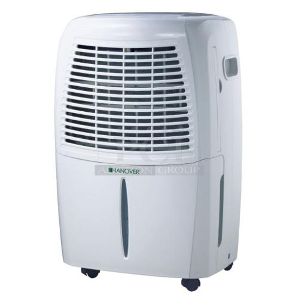 BRAND NEW SCRATCH AND DENT! Hanover HANAD70A 70 Pint Dehumidifier. 115 Volts, 1 Phase. Tested and Working! - Image 1 of 7