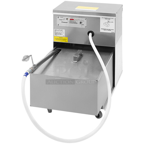 BRAND NEW SCRATCH AND DENT! 2024 Frymaster PF110 110 lb. Portable Fryer Oil Filter with Standard Gravity Drain. 120 Volts, 1 Phase.  - Image 1 of 8