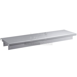 BRAND NEW SCRATCH AND DENT! Regency 600PTS1860 16-Gauge Type 304 Stainless Steel Pass-Through Shelf - 18" x 60". May Be Missing Pieces. 