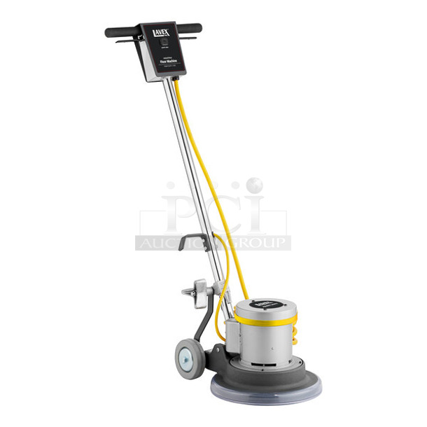 BRAND NEW SCRATCH AND DENT! Lavex 978LPS13S  Pro 13" Single Speed Rotary Floor Machine - 175 RPM. See Pictures for Damage. - Image 1 of 6