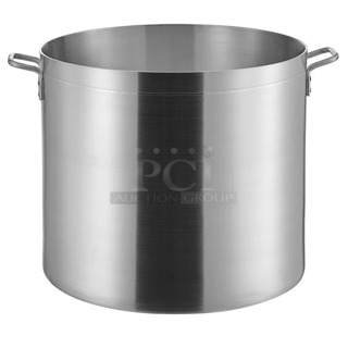 BRAND NEW SCRATCH AND DENT! Choice 471SP140QTHD 140 Qt. Heavy Weight Aluminum Stock Pot