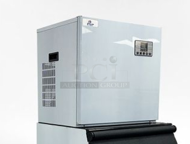 BRAND NEW SCRATCH AND DENT! CIM-2100F Stainless Steel Commercial 350lb/24h Ice Head. 110 Volts, 1 Phase. - Image 1 of 3