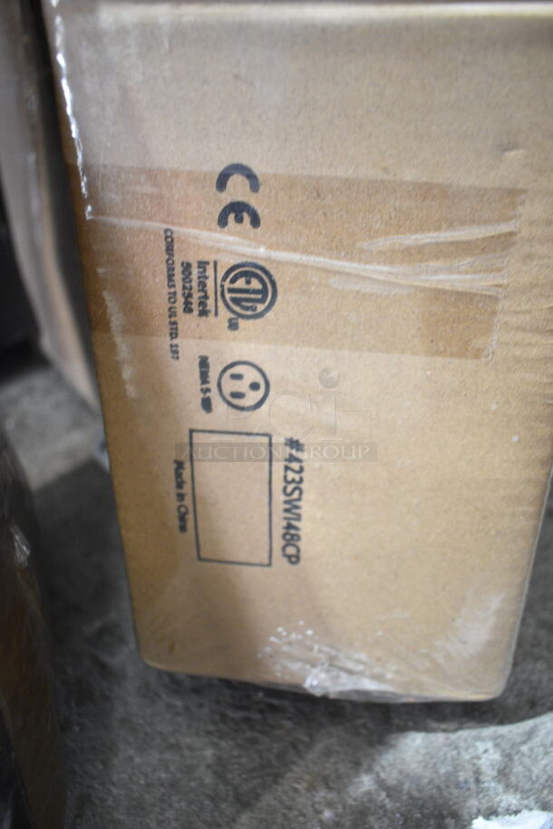 2 BRAND NEW IN BOX! ServIt 423SWI48CP Stainless Steel Commercial 48" High Wattage Strip Warmer with Infinite Controls. 120 Volts, 1 Phase. 2 Times Your Bid! - Image 4 of 4