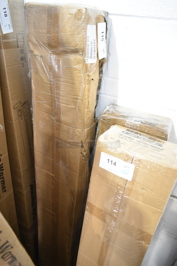 BRAND NEW IN BOX! Avantco 177SW60INCP Stainless Steel Commercial 60" High Wattage Strip Warmer with Infinite Controls. 120 Volts, 1 Phase. - Image 2 of 3