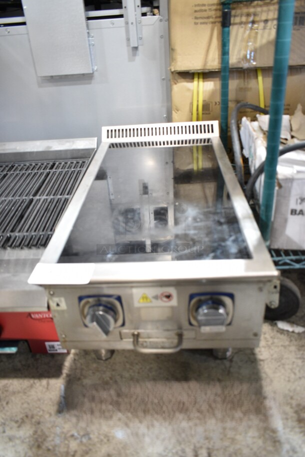 2021 Electrolux AIZ16 Stainless Steel Commercial Countertop Electric Powered 2 Burner Induction Range. 200-240 Volts, 1 Phase.  - Image 1 of 6