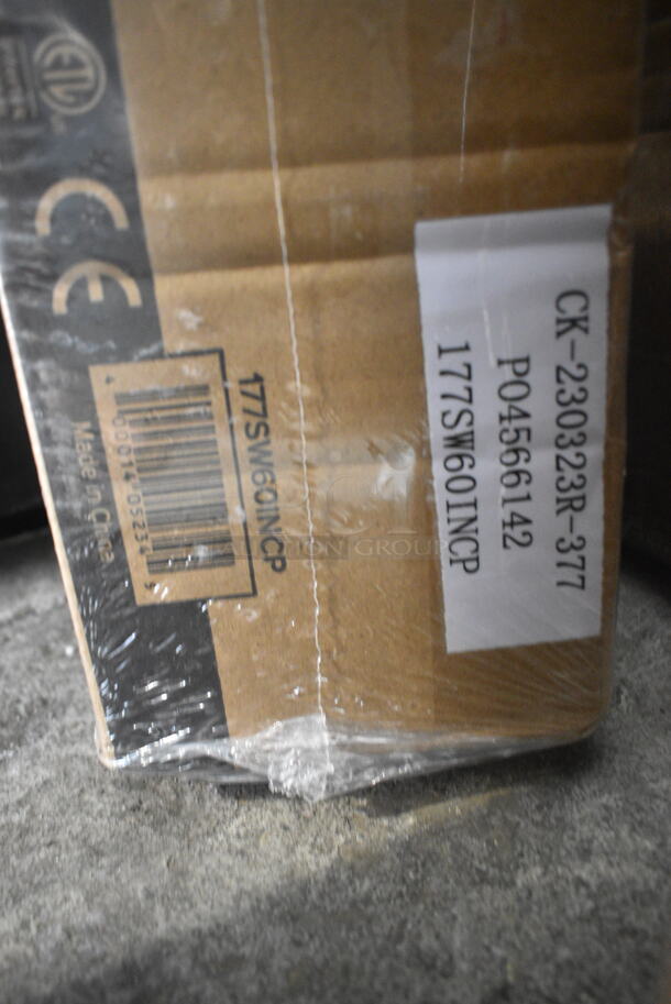 BRAND NEW IN BOX! Avantco 177SW60INCP Stainless Steel Commercial 60" High Wattage Strip Warmer with Infinite Controls. 120 Volts, 1 Phase. - Image 3 of 3